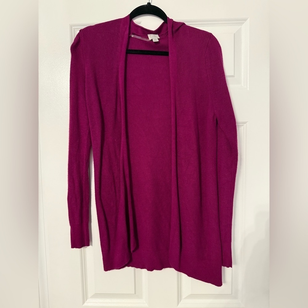 A New Day | Magenta Open Cardigan | Size S